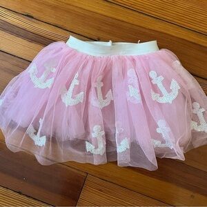 Pink anchor TUTU size 18m-24